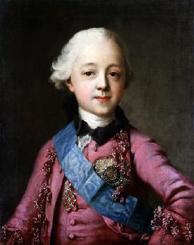 Portrait of Grand Duke Pavel Petrovich (1754-1801)