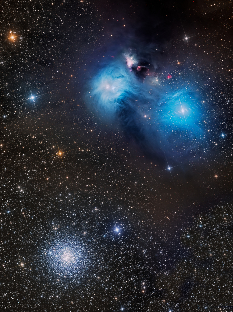 Blue Eyes and a smile - NGC 6726 a Vikas Chander