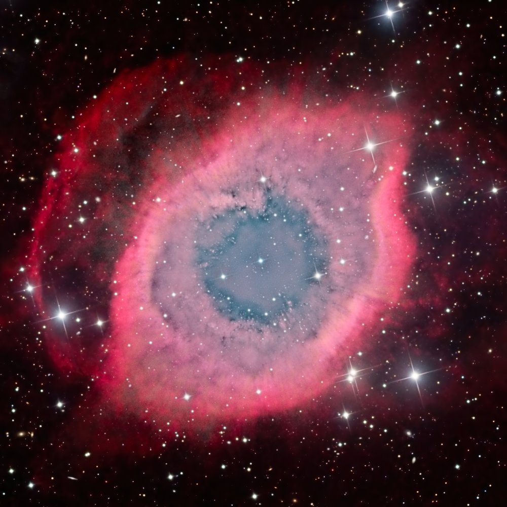 The Helix Nebula a Vikas Chander