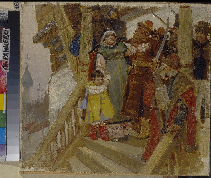 The Arrest of Marfa Boretskaya in Novgorod on 1478 a Viktor Michailowitsch Wasnezow
