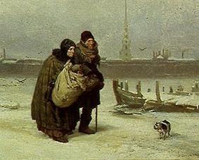 The homeless persons a Viktor Michailowitsch Wasnezow