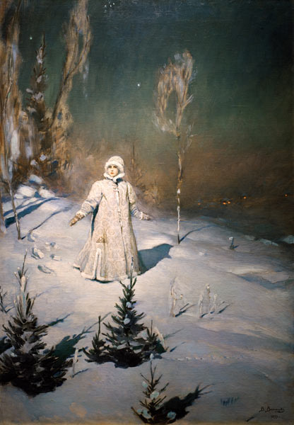 Snow Maiden a Viktor Michailowitsch Wasnezow