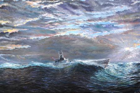 Ascension of USS Puffer October 10-17th 1943