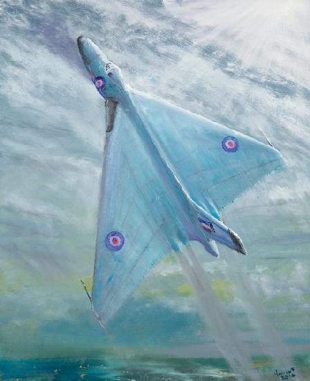 Avro Vulcan B1 Night flight