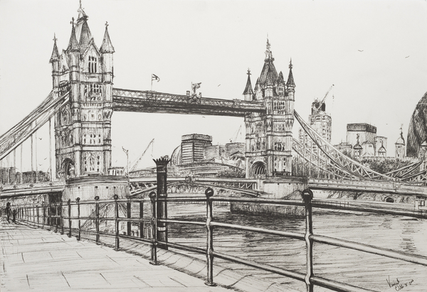 Tower Bridge London a Vincent Alexander Booth