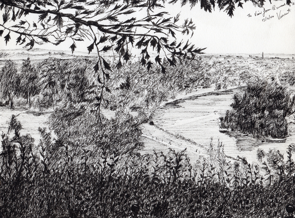 View from Richmond Hill London a Vincent Alexander Booth