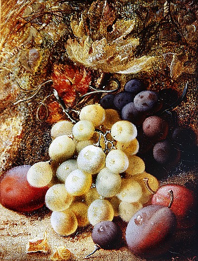 Grapes and Plums a Vincent Clare