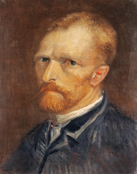Self portrait a Vincent Van Gogh