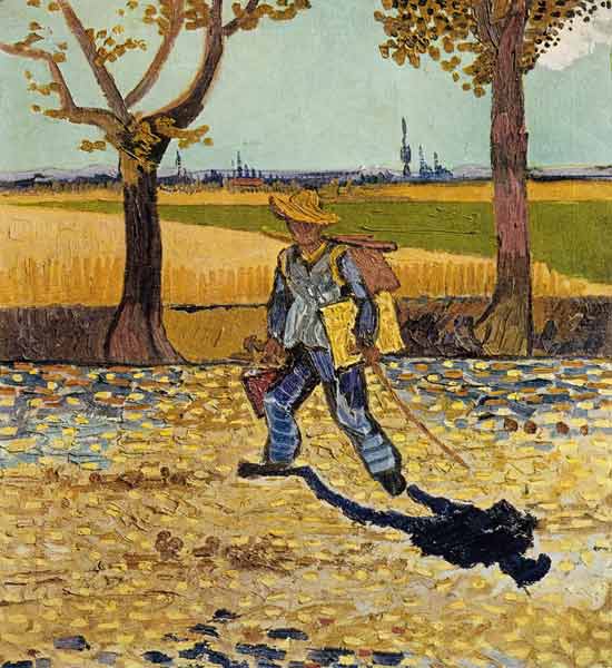 Il pittore sulla via del lavoro  a Vincent Van Gogh