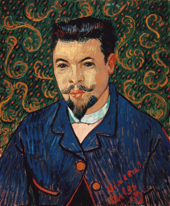 Portrait of Dr. Felix Rey a Vincent Van Gogh
