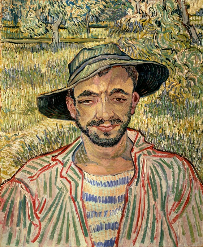 V.van Gogh, The Gardener / Paint./ 1889 a Vincent Van Gogh