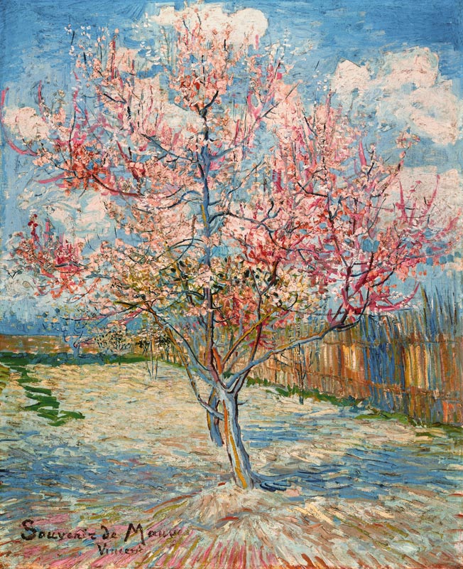 Pesco in fiore a Vincent Van Gogh