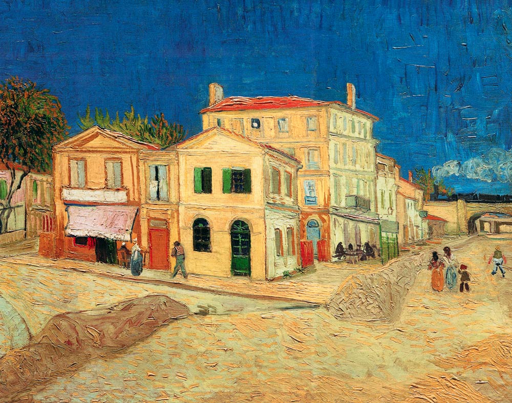 La casa gialla a Vincent Van Gogh