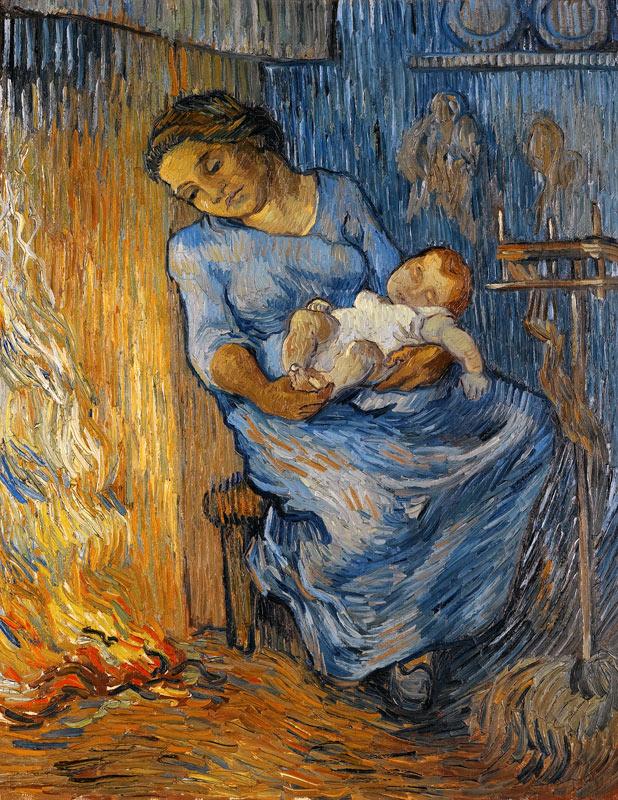 uomo al mare - quadro di Vincent van Gogh