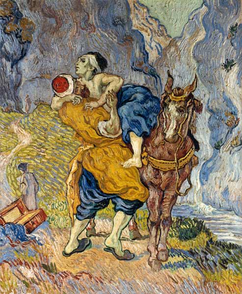 Il buon Samaritano (secondo Delacroix) a Vincent Van Gogh