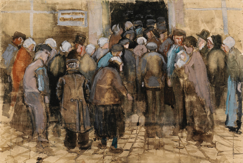 V.van Gogh, Die Armen und das Geld a Vincent Van Gogh