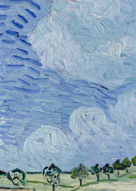 Die Ebene bei Auvers a Vincent Van Gogh
