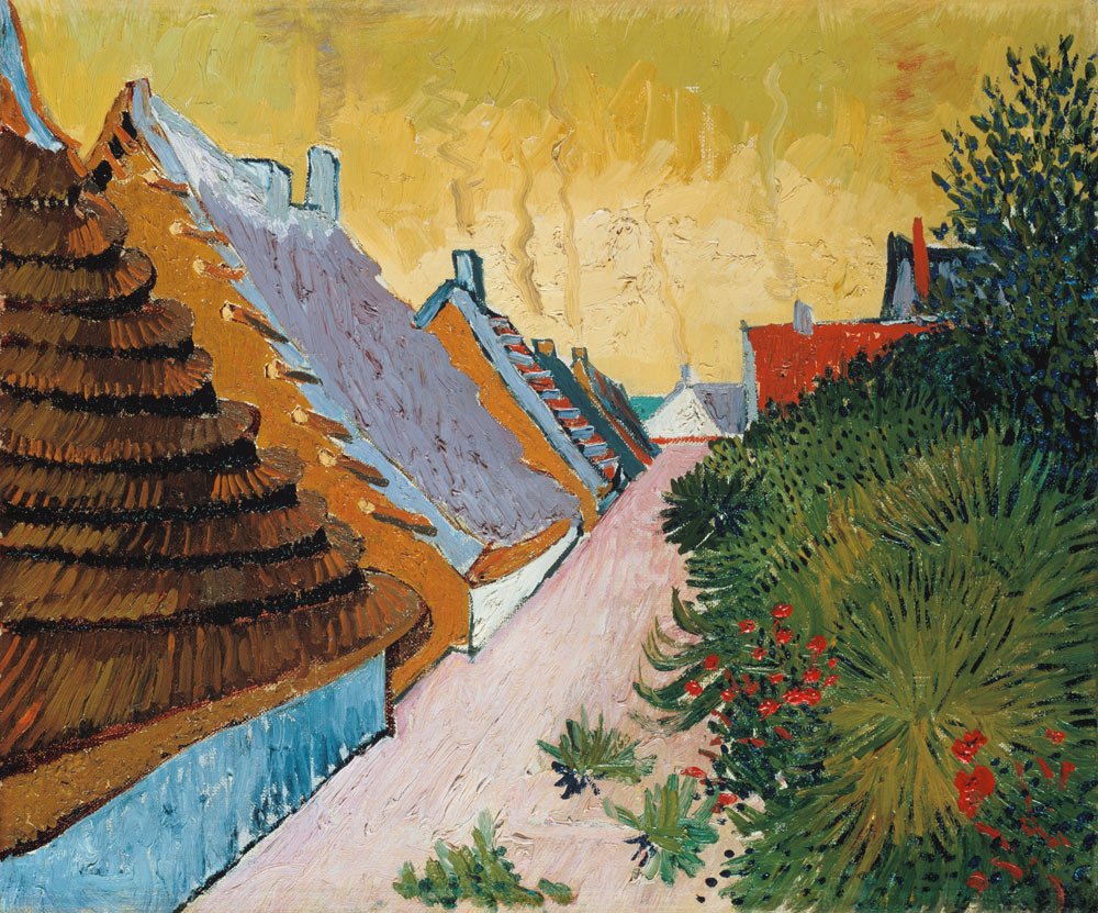 Lane in Saintes-Maries a Vincent Van Gogh
