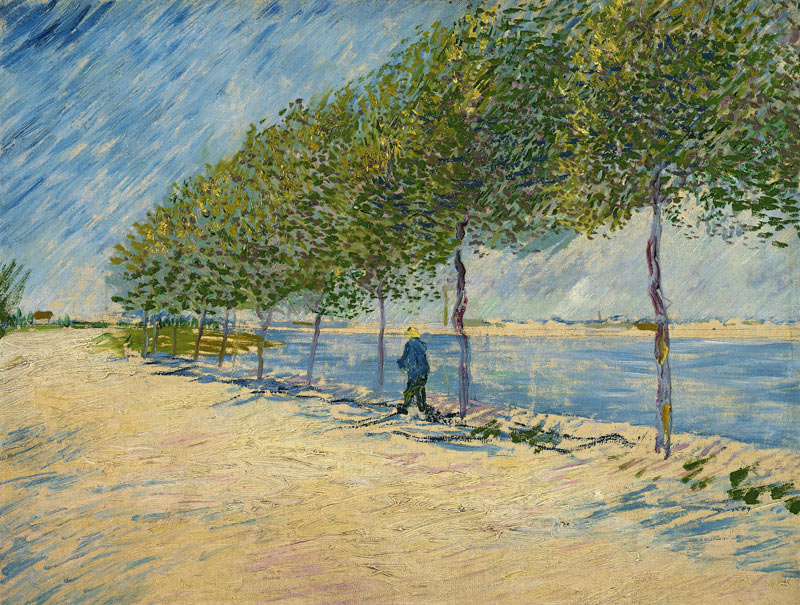 Along the Seine a Vincent Van Gogh