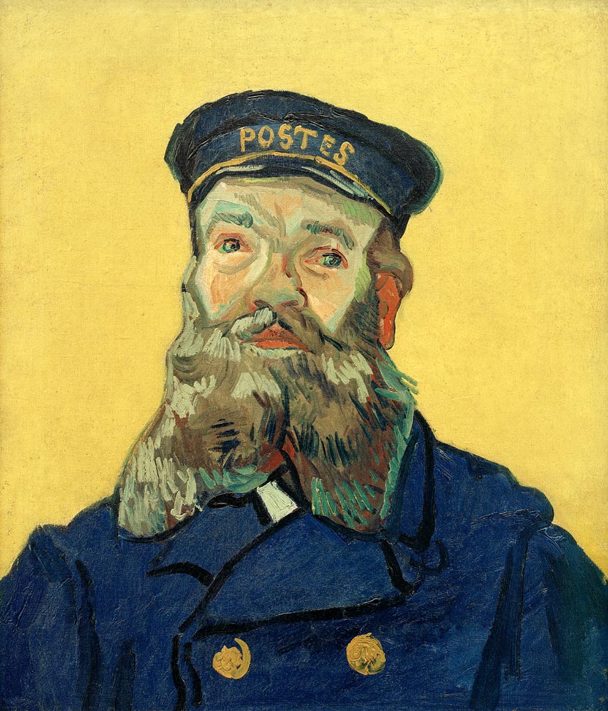 van Gogh / Facteur Joseph Roulin / 1888 a Vincent Van Gogh