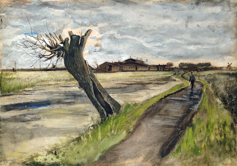 Gekappte Weide a Vincent Van Gogh