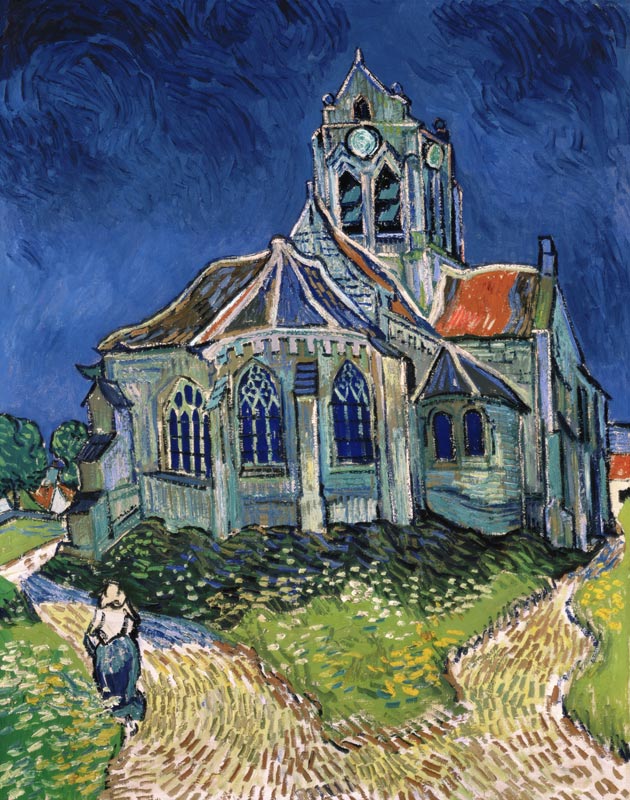 La chiesa di Auvers-sur-Oise a Vincent Van Gogh