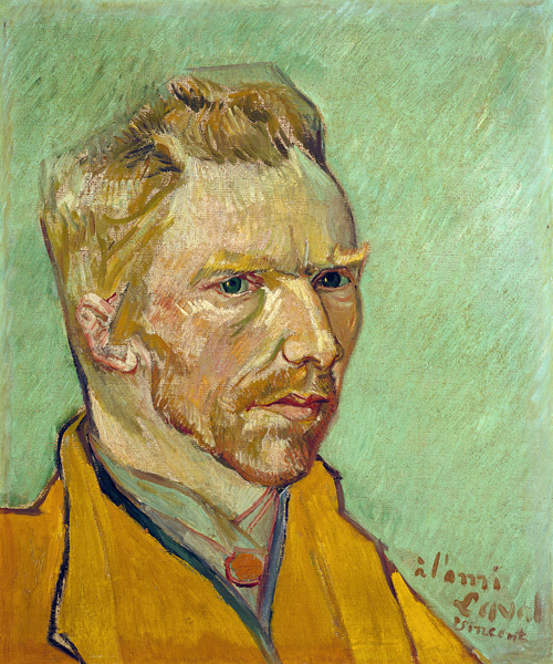 van Gogh/ Self-portrait / 1888 a Vincent Van Gogh