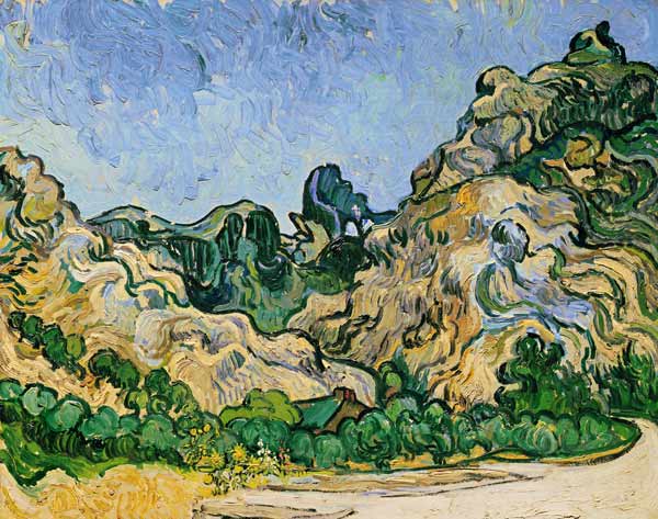 The Alpilles a Vincent Van Gogh