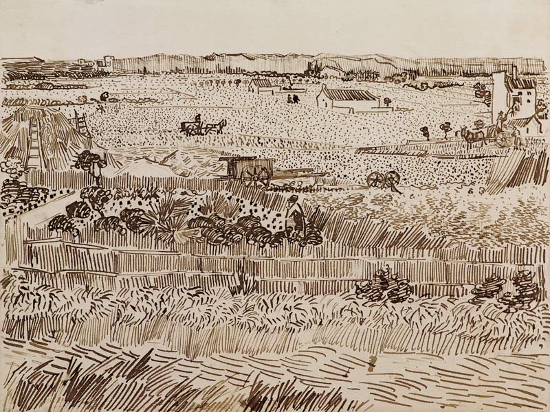 V.v.Gogh / The harvest a Vincent Van Gogh
