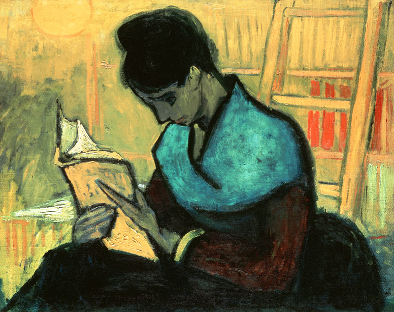 La lettrice di romanzi a Vincent Van Gogh