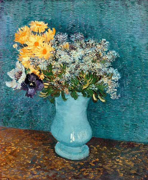 Vase of Flowers a Vincent Van Gogh