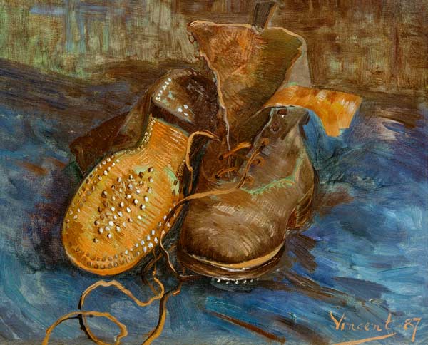 V.van Gogh / A Pair of Shoes / 1887 a Vincent Van Gogh