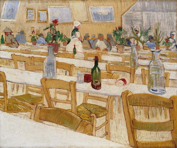 A Restaurant Interior, 1887-88 a Vincent Van Gogh