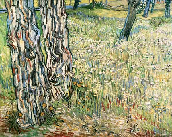 Tree-trunks a Vincent Van Gogh