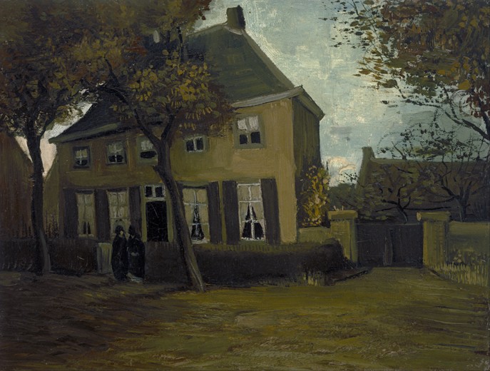 The Vicarage at Nuenen a Vincent Van Gogh