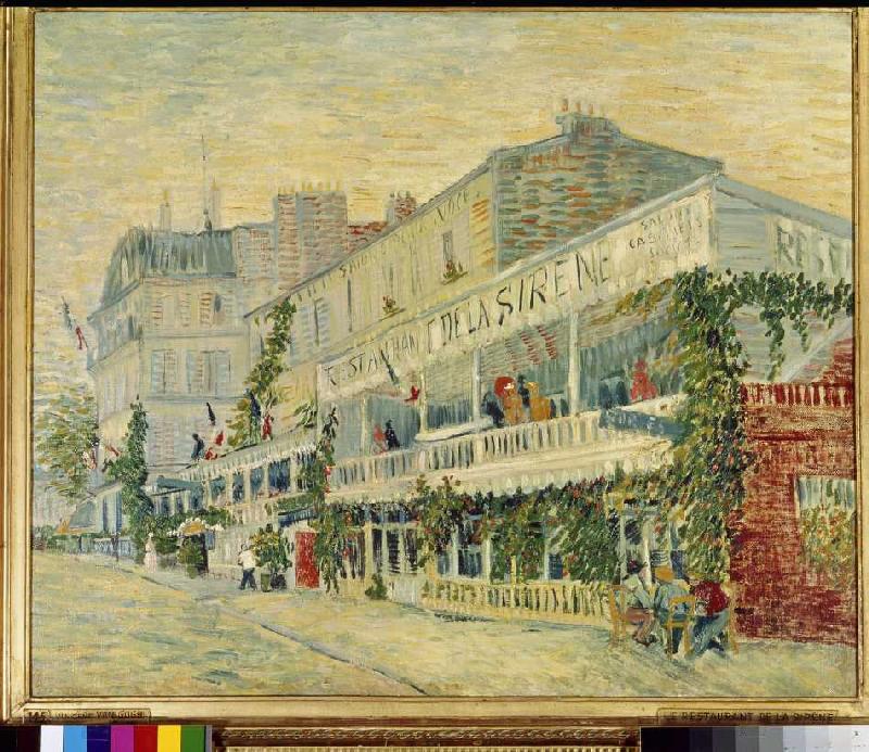 Das Restaurant de la Sirène in Asnières a Vincent Van Gogh