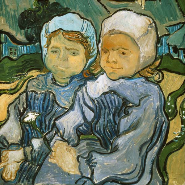 Two children a Vincent Van Gogh