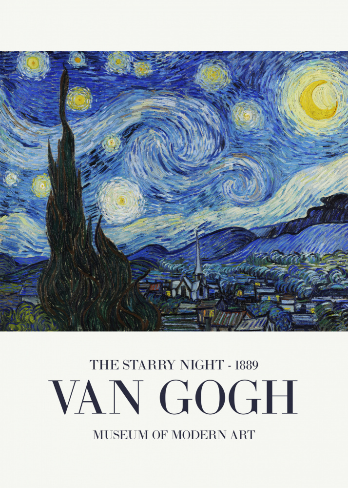 The Starry Night a Vincent Van Gogh
