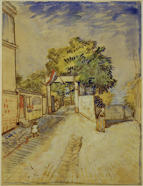 Entrance Moulin de la Galette a Vincent Van Gogh