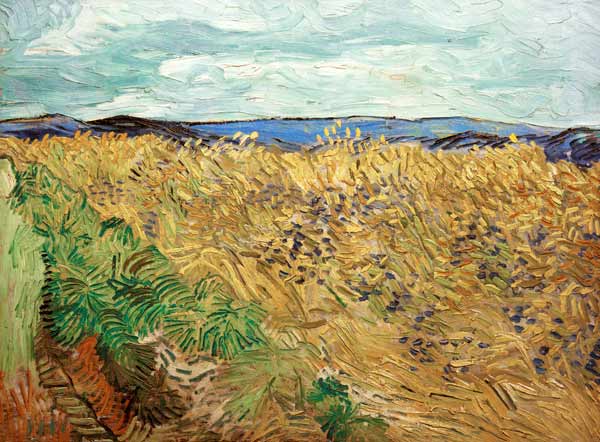 Campo di mais a Vincent Van Gogh