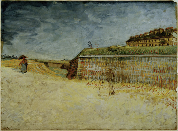 Fortification of Paris a Vincent Van Gogh