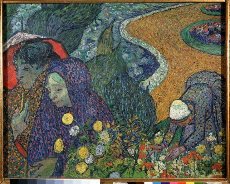 Women of Arles (Memory of the Garden at Etten) a Vincent Van Gogh