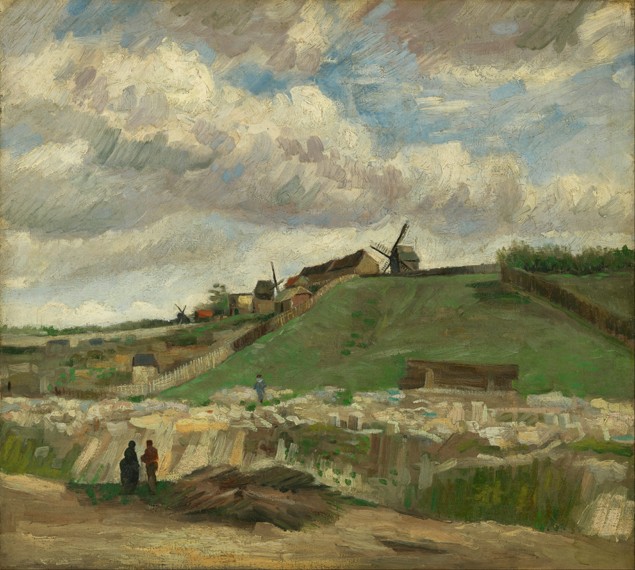 The Hill of Montmartre with Stone Quarry a Vincent Van Gogh