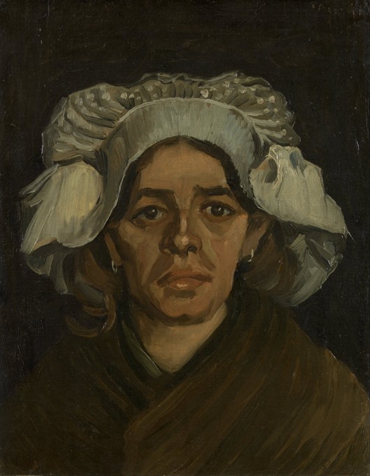Head of a woman a Vincent Van Gogh