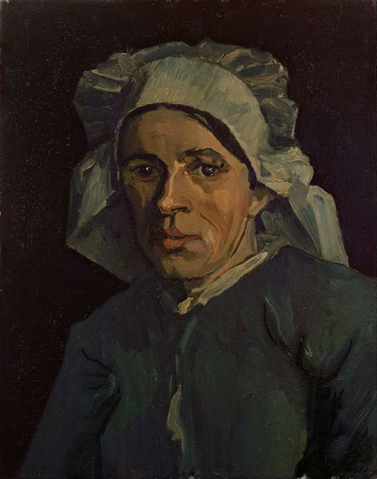 Head of a woman a Vincent Van Gogh