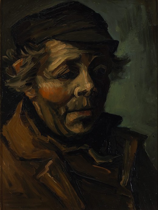 Head of a peasant a Vincent Van Gogh
