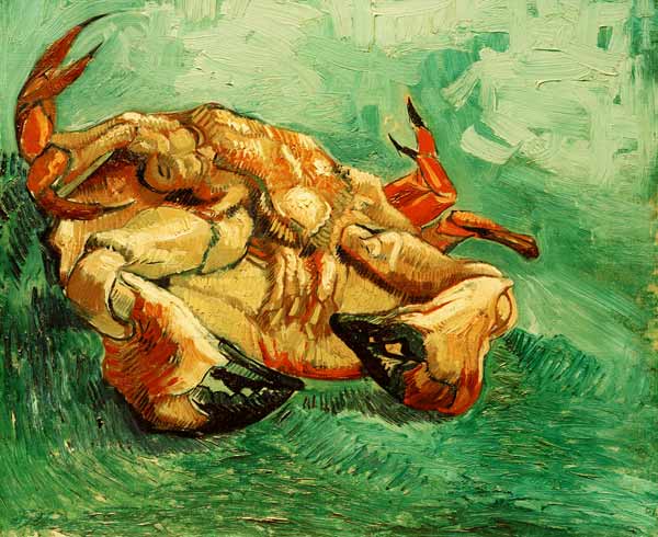 Cancer lying on the back a Vincent Van Gogh