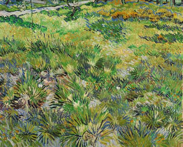 Long Grass with Butterflies a Vincent Van Gogh