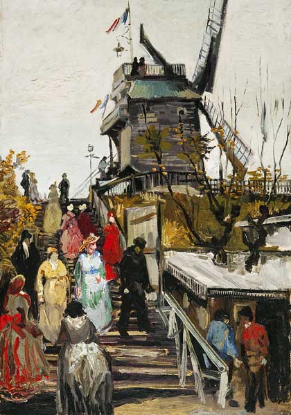Le Moulin de Blute-Fin a Vincent Van Gogh