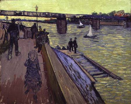 Le Pont de Trinquetaille in Arles a Vincent Van Gogh